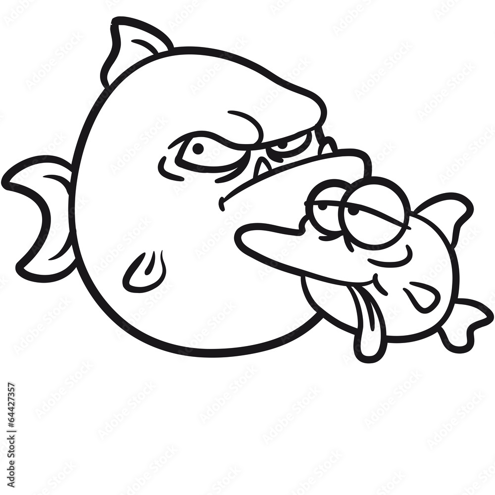 Obraz premium Schwule Fisch Pärchen Liebe