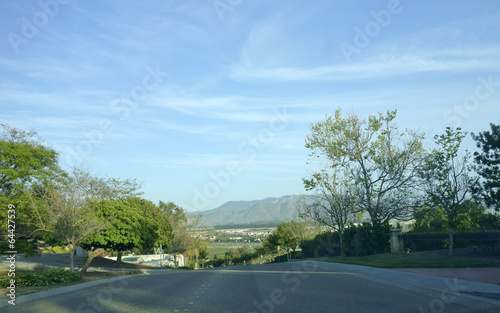 Camarillo Streets and Mountains, CA