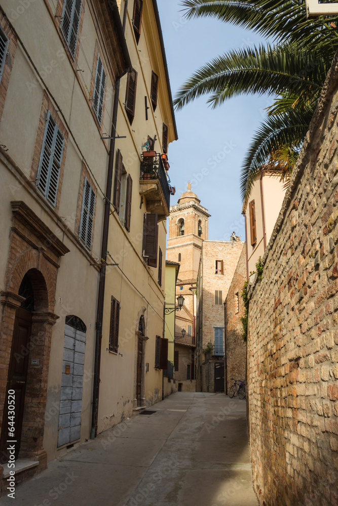 Fototapeta premium alley in a medieval village of Italy