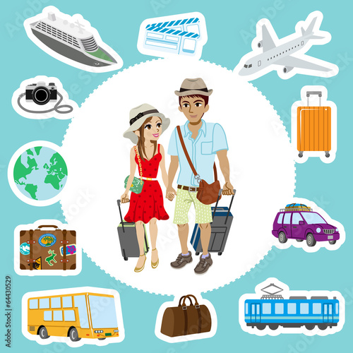 Travel set ,Couple