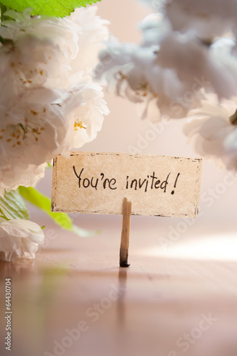 You're Invited