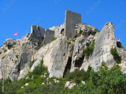 Le Château des Baux de Provence, France photo