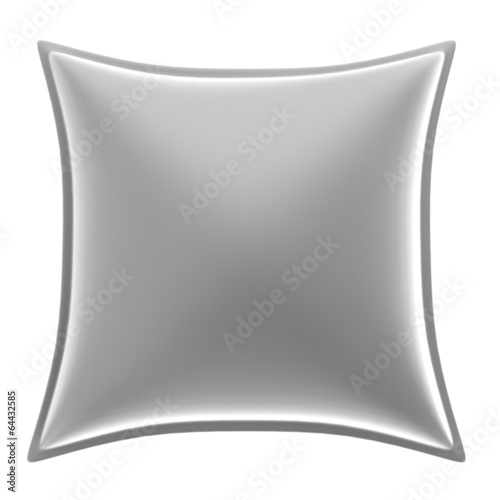 realistic 3d render of pillow