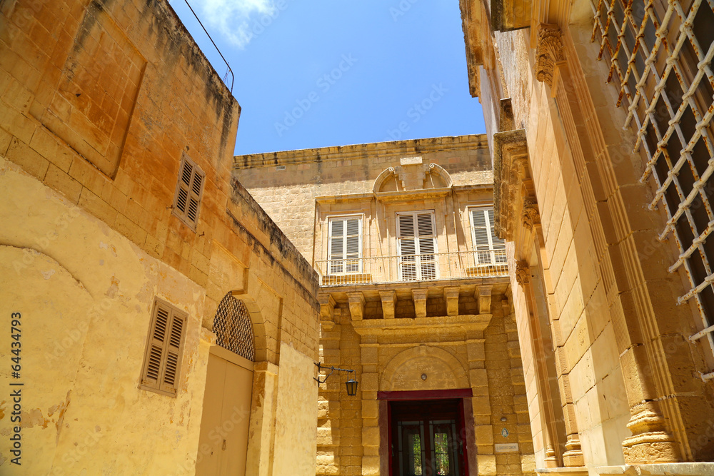Historische Architektur in Mdina