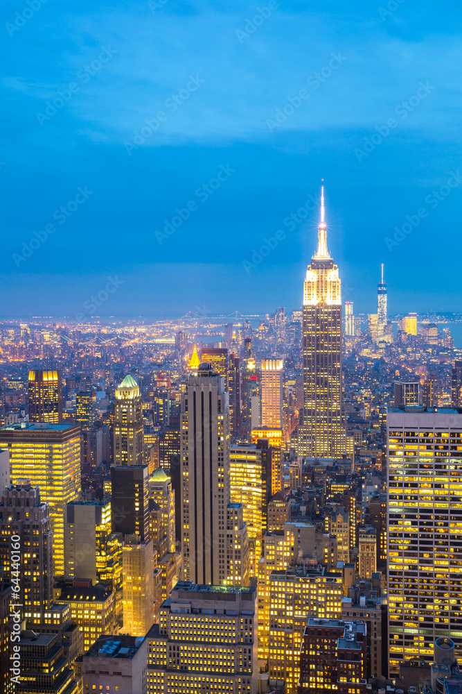 Obraz premium New York City skyline