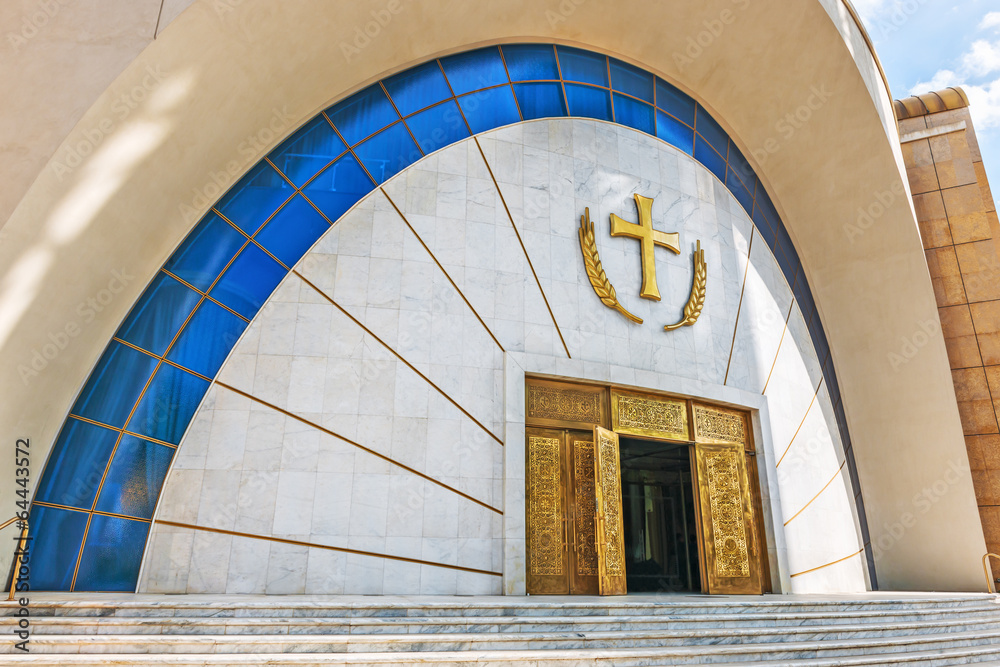 Fototapeta premium Resurrection of Christ Orthodox Cathedral of Tirana