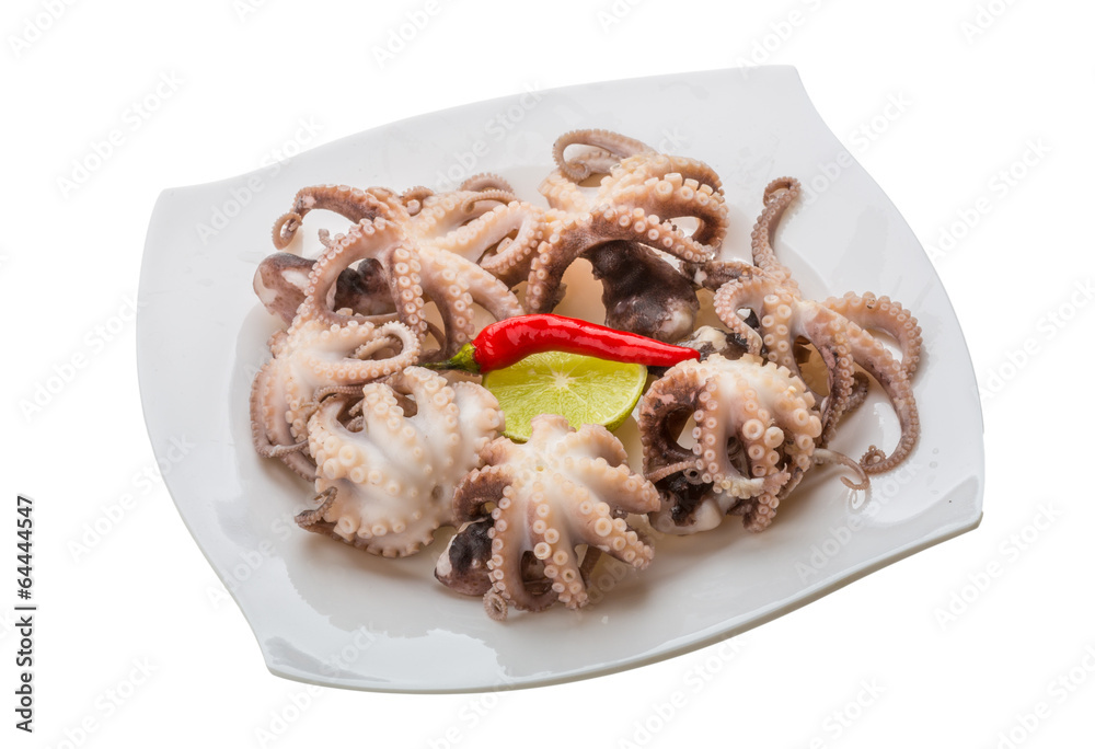 Boiled octopus Boiled octopus