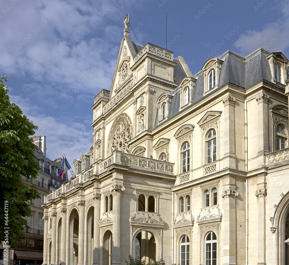 City hall of the first district in Paris