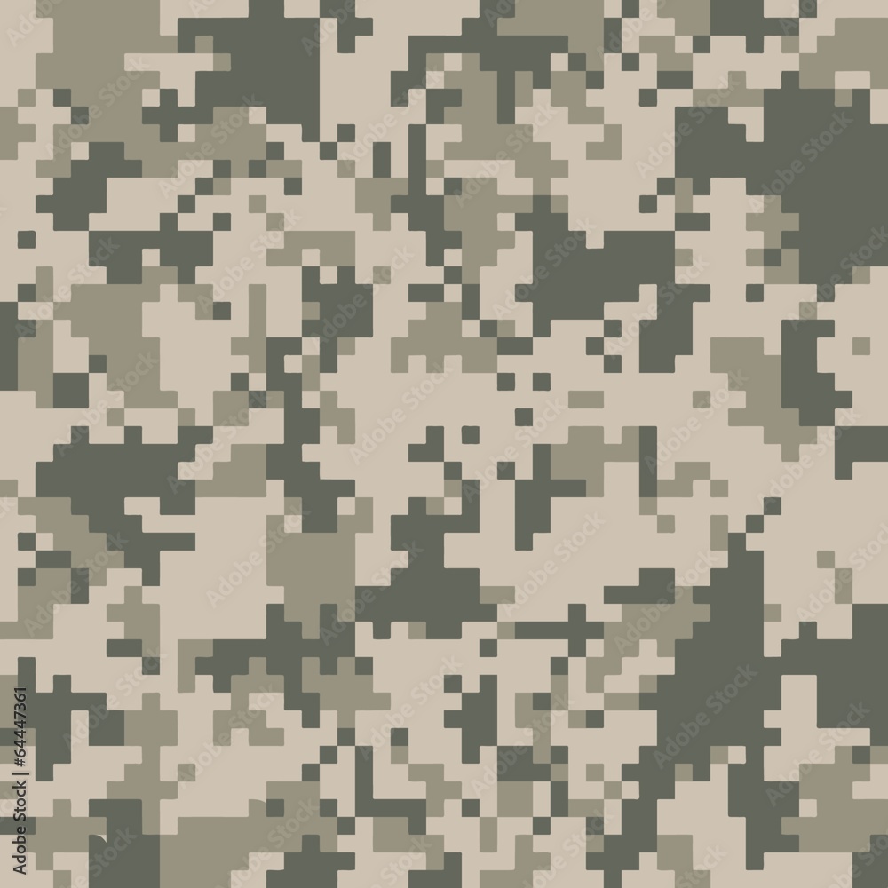 digital camo vector pattern
