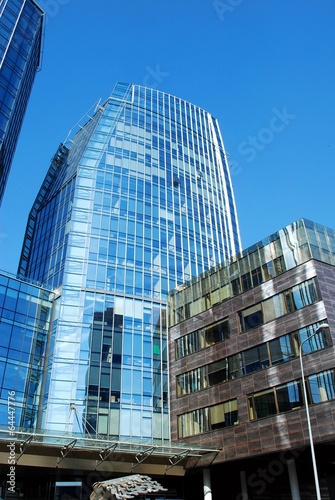 Obraz na płótnie Modern Architecture Corporate Business Buildings w salonie
