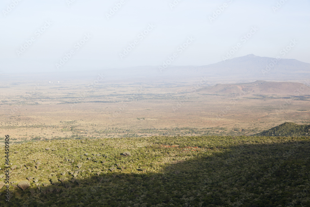 Naklejka premium Rift Valley View, Kenya