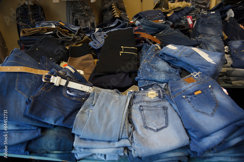 heap of jeans