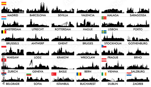 City       skyline European countries2