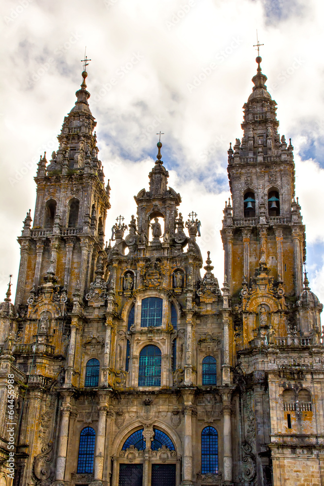 Fototapeta premium Cathedral of Santiago de Compostela