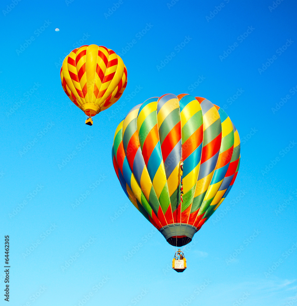 Balloon in the blue sky