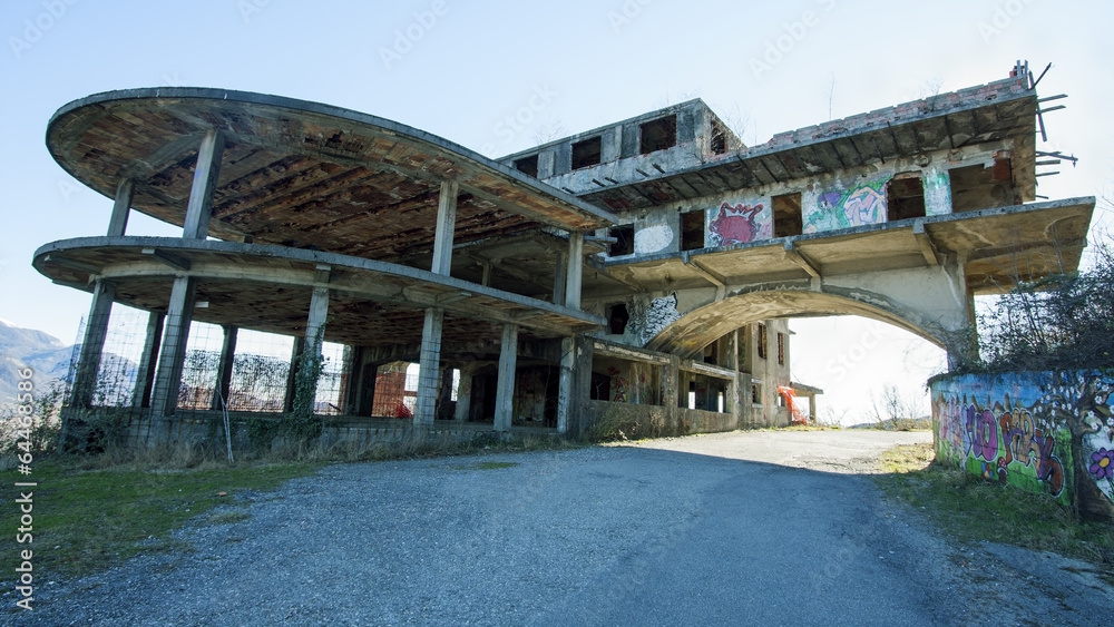 Abandoned building Abandoned building