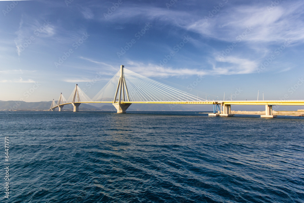 Rio bridge in Greece