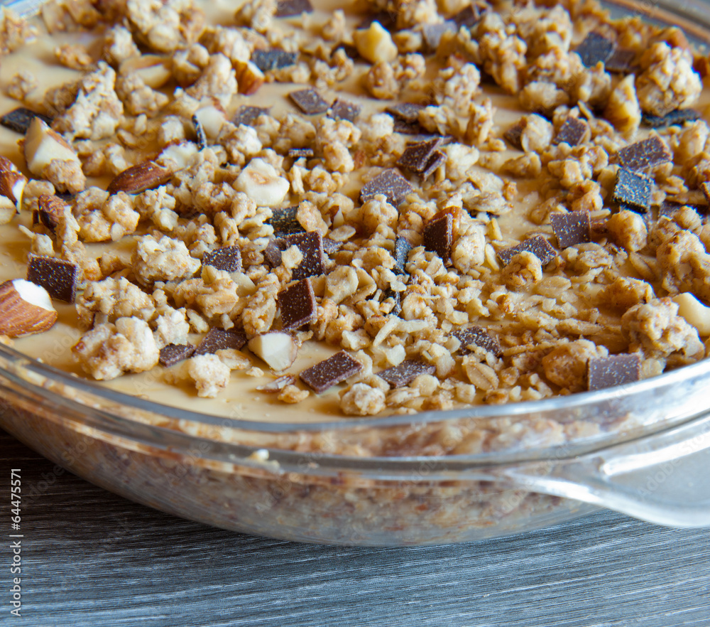 Almonds pie Almonds pie