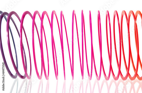 Canvas Print Coil Spring Toy