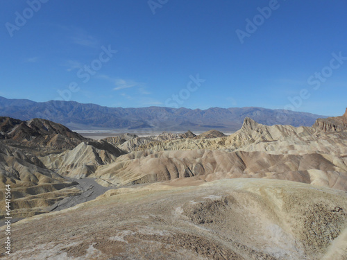 Zabriskie Point in Death Valley