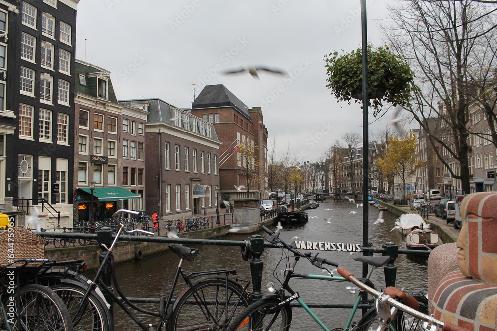 Naklejka premium amsterdam