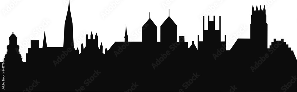 Obraz premium Münster Silhouette