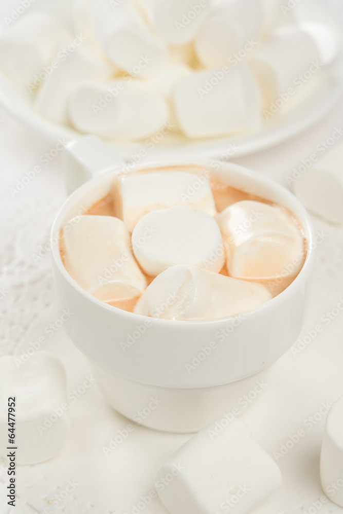 Cocoa with marshmallows Cocoa with marshmallows
