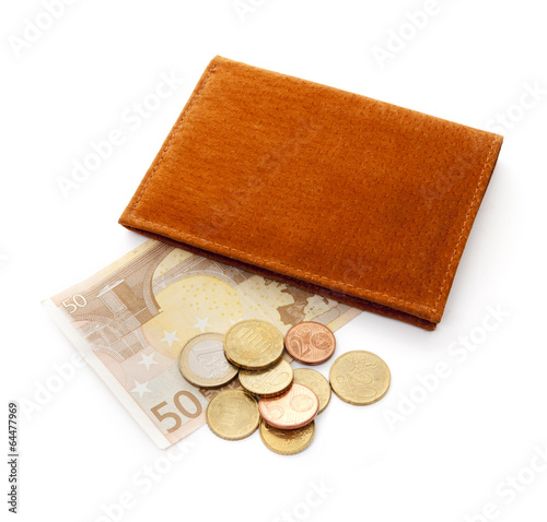 Brieftasche mit Geld