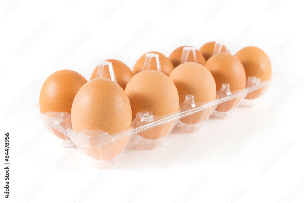 eggs isolated on white background eggs isolated on white background