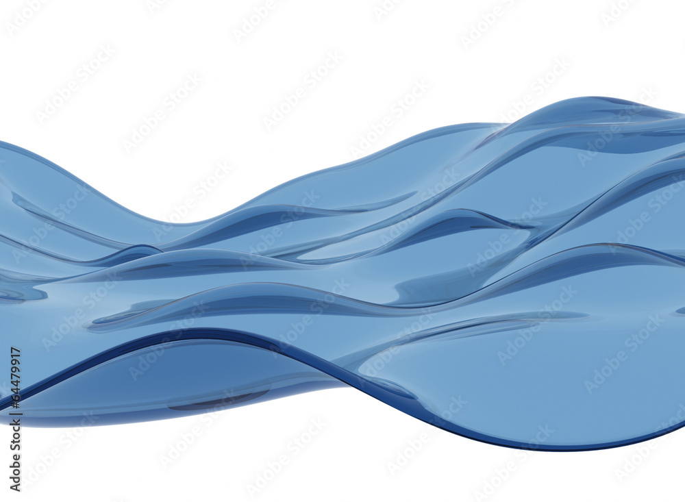 Fototapeta premium blue wave