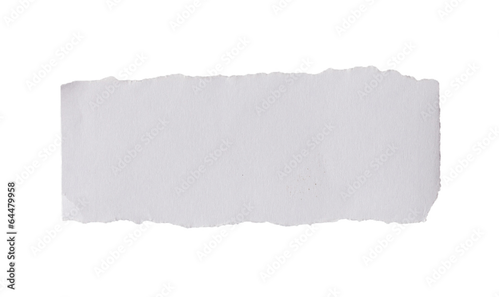 Blank torn paper Blank torn paper