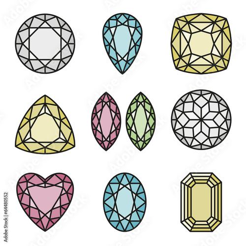 Gems cut design