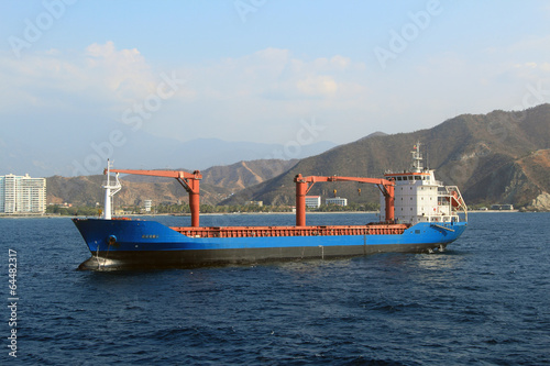 Cargo Ship in the Gulf
