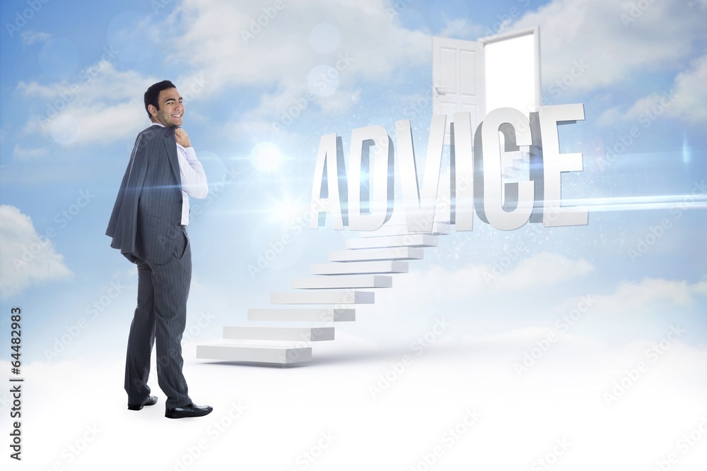 Advice against steps leading to open door in the sky Advice against steps leading to open door in the sky
