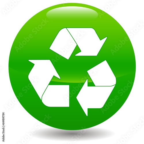 Recycling symbol photo