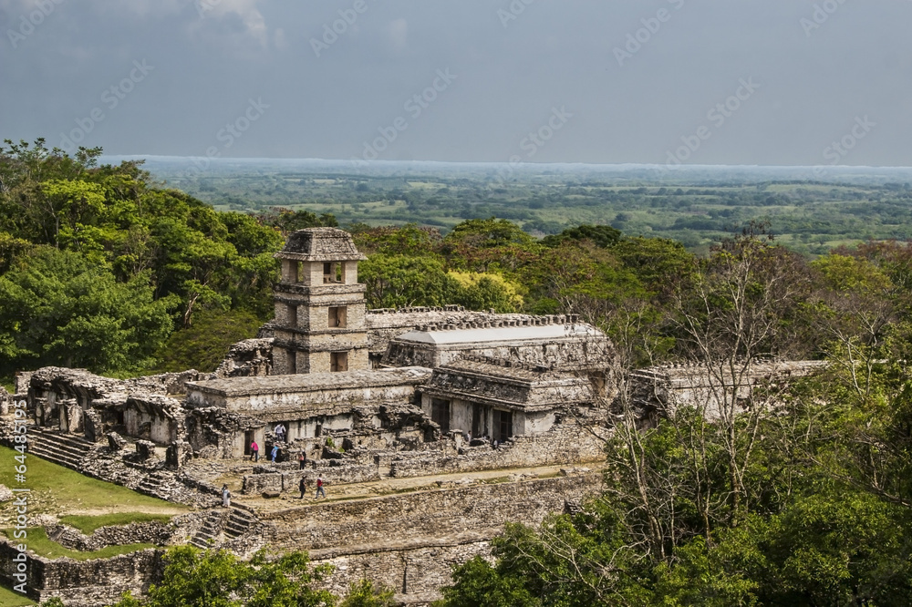 The Palace Observation Tower, Palenque Mexico