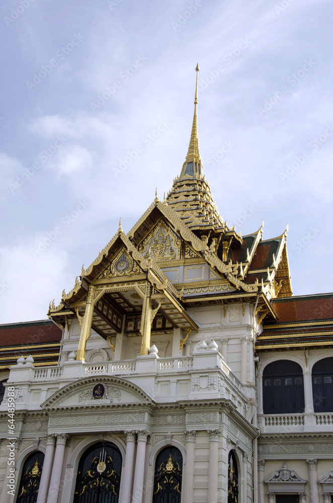 Chakri Maha Prasat Hall at Gland Palace in Bangkok, Thailand