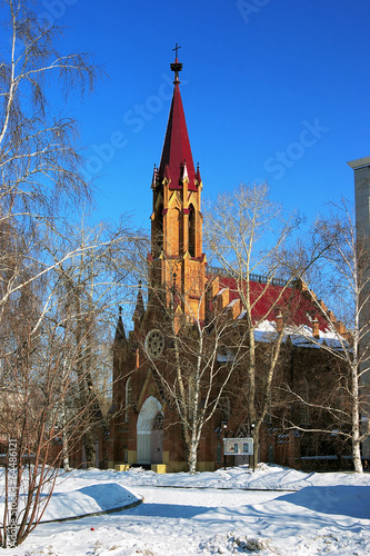 Roman Catholic Cathedral in Irkutsk, Russia