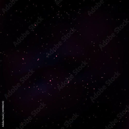 Space stars background