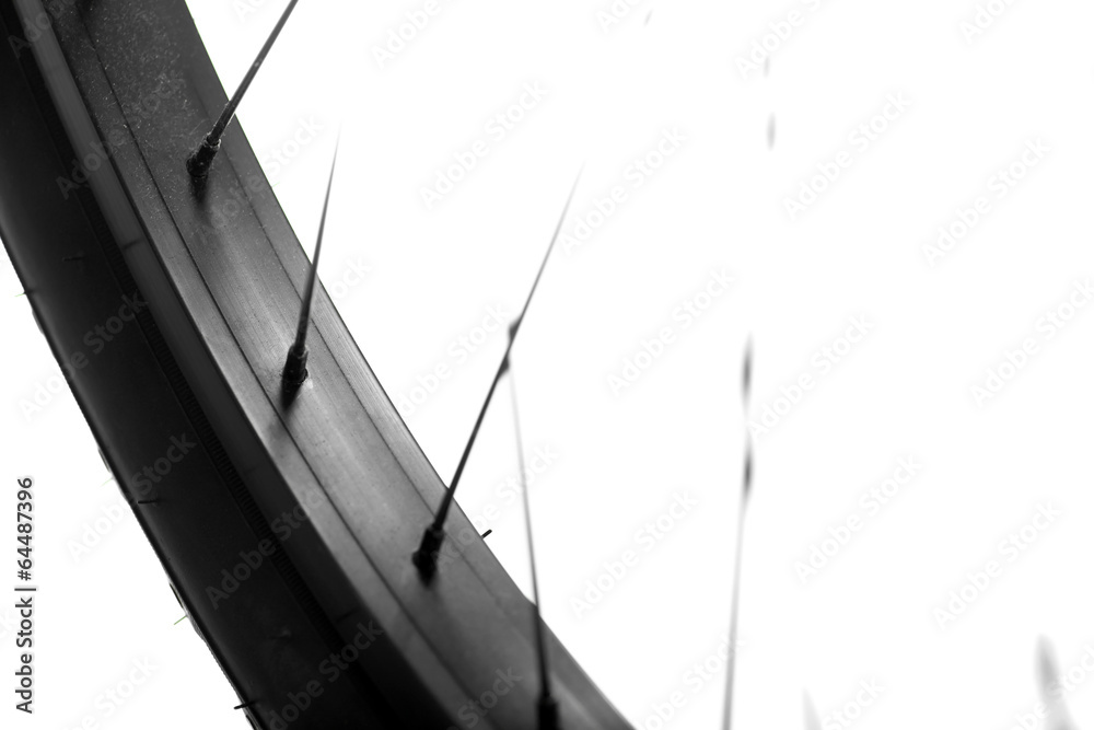 Fototapeta premium Bicycle rim