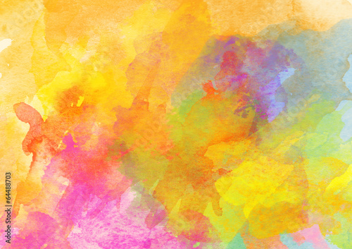 Colorful Watercolor Background.