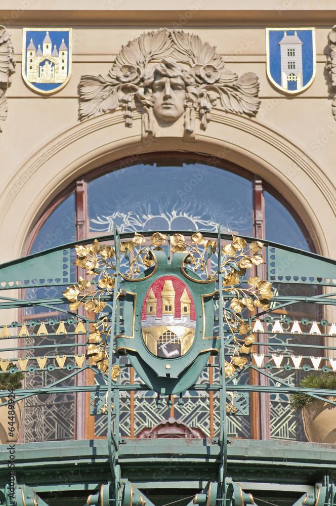 Obraz premium Municipal House facade