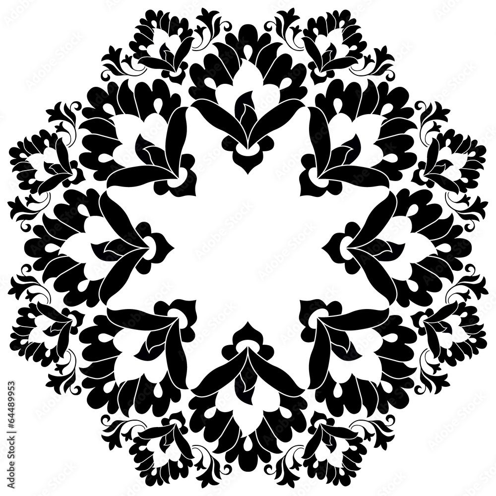Ottoman motifs design series with nineteen Ottoman motifs design series with nineteen