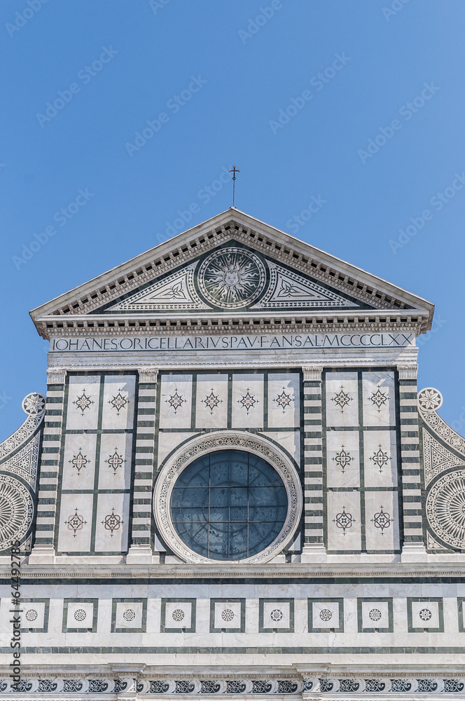 Santa Maria Novella church in Florence, Italy
