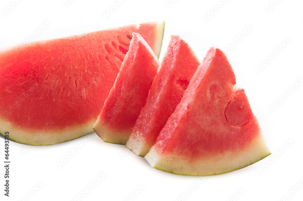 Watermelon isolation white background