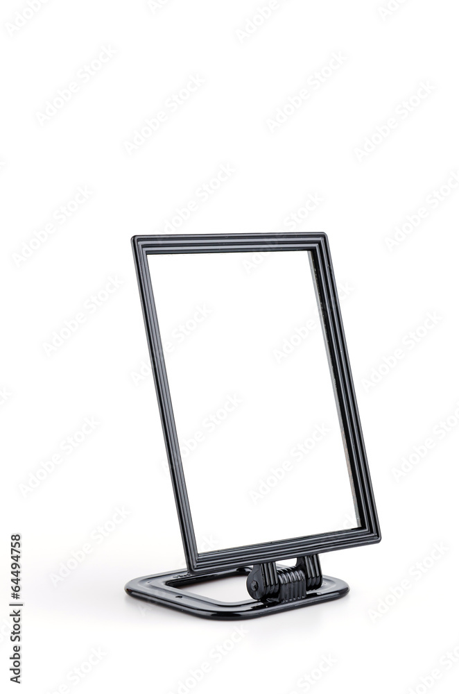 Mirror isolated white background Mirror isolated white background