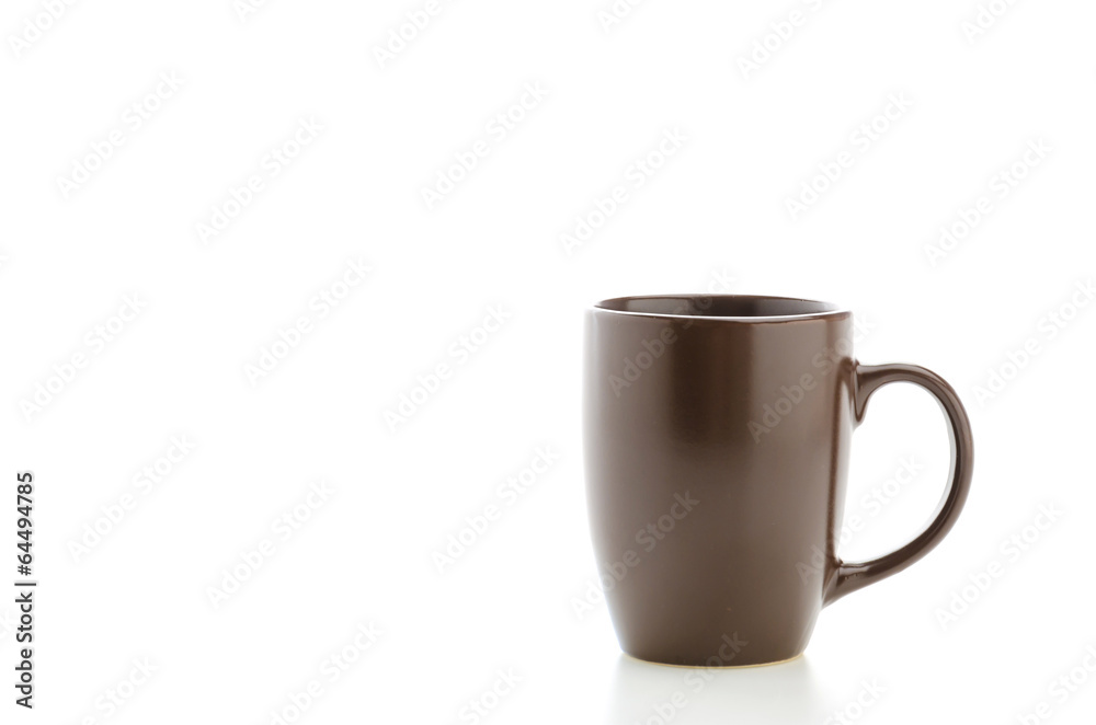 Mug isolated on white