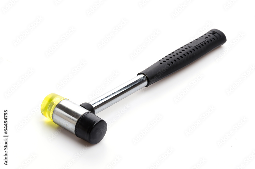 Hammer isolated white background Hammer isolated white background
