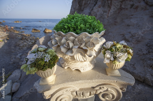 Photography Detail of party decoration.