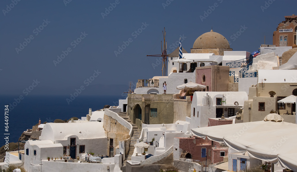 Fototapeta premium Oia, Santorini, Greece